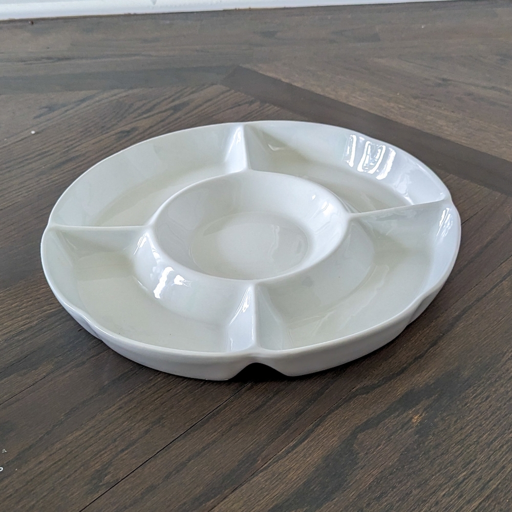 Narette Lepore Porcelain Chip & Dip Platter | 13.5" Diameter